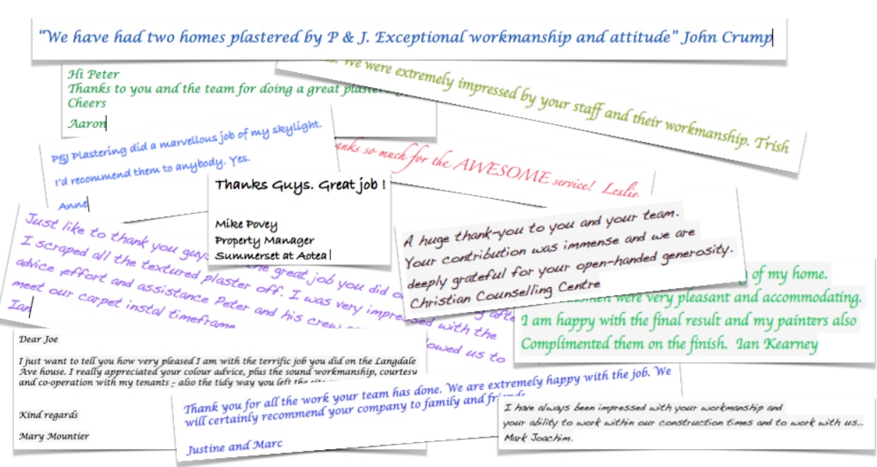 P & J Plastering Quality Work